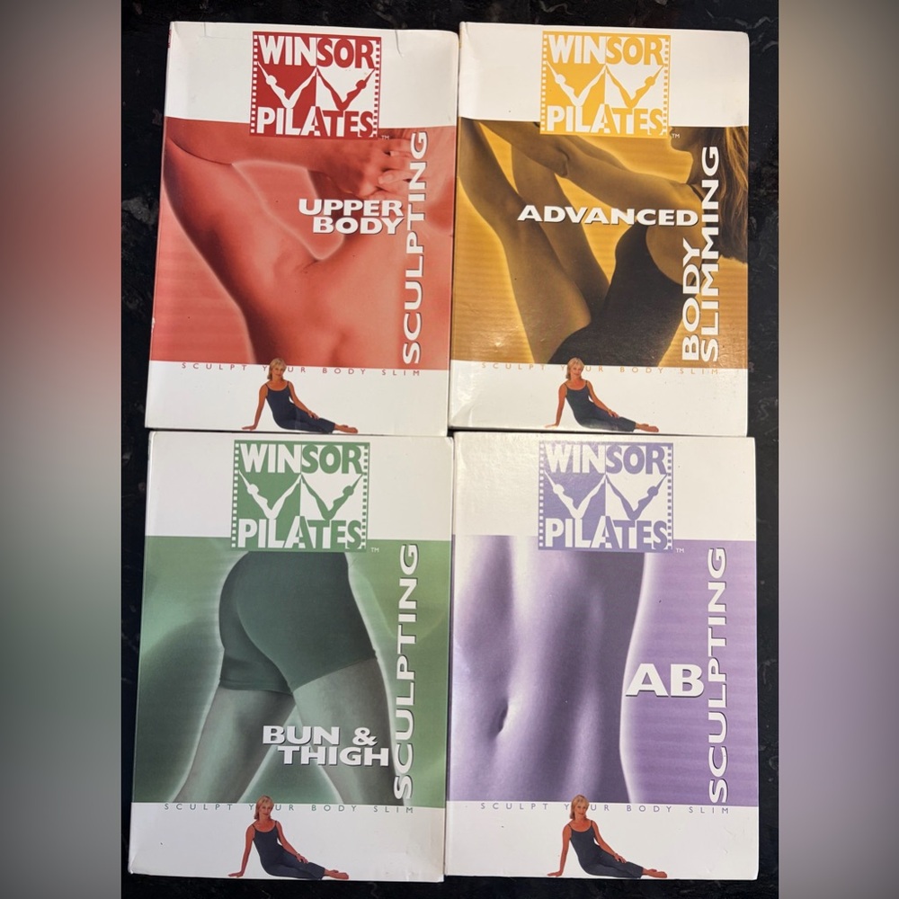 Windsor Pilates  DVD Set - 4 Disc Collection.